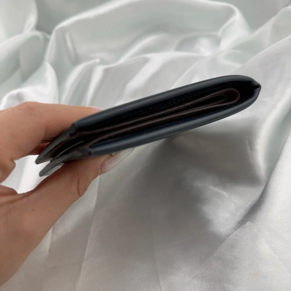 Sleek Black men Leather Wallet